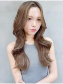 ワイドバングイメチェン美髪外ハネボブ+レイヤーカット韓国/銀座