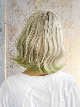 エノア 表参道(ENORE) ブリーチ/ダブルカラー/グラデーションカラー/裾カラー