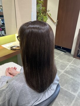 クリック 武蔵小杉(CLiC) 縮毛矯正 グレイカラー