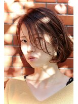 フォイルヘアー(Foil.hair) 艶髪　顔周りカット　上品カラー　グレージュカラー