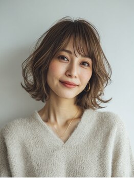 ハート 武蔵新城店(HEART)の写真/"隠す"ではなく"活かす"!白髪ぼかしハイライトでオシャレに♪上品な仕上がりで大人女性に人気◎