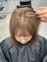 オニキス 原宿(ONYX) r465 ブリーチなし透明感カラーグレージュケアカラーレイヤー