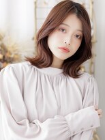 カバーヘア ブリス 上尾西口店(COVER HAIR bliss)&nbsp;ブリーチなし外ハネくびれミディアムレイヤーa上尾20代30代40代