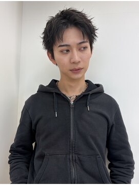 ハニー 町田(HONEY) スパイキーショート/ピンパーマ/黒髪 2