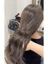 ヘアーアンドメイク シークタチカワ 立川店(Hair&Make Seek) 【澤飯】ブリーチなしダブルカラーで透明感グレージュ