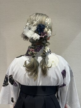 ケンジ 横須賀中央(KENJE)の写真/着付け&ヘアセットやデート・女子会などカジュアルめアレンジ、結婚式などのお呼ばれスタイルもお任せ!