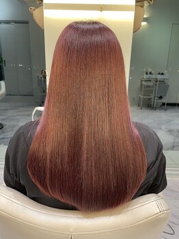 アントワープヘアー 知多半田駅前店(Antwerp hair)の写真/うねり広がり等のクセ対策で扱いやすく髪質改善し、まとまりにくい髪も輝くうるツヤ髪へ導きます☆