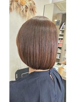 ザボヘアーデザイン(ZABO hair design) まとまるストレートボブ
