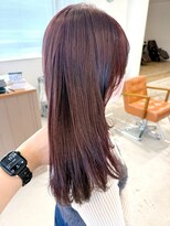 ジジ 宇都宮(Gigi) 74. 髪質改善縮毛矯正/艶髪セミロング/デザインカラー