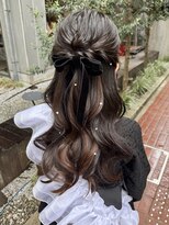 ケファ(Kepa)&nbsp;ハーフアップ/袴ヘア/名古屋ヘアセット