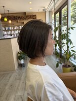 ヘア ロンドン カフェ(HAIR LONDON CAFE) 丸みショートボブ