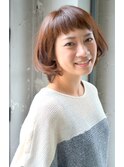 【MUSEUM】ラウンドバングのナチュラルベーシック