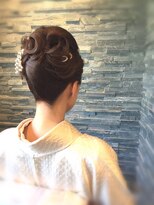 フェリシータ 緑地公園店(felicita) 襟元スッキリ!着物アップスタイル