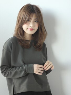 ケーツー エソラ池袋店(K-two) ナチュラルセンターパート［髪質改善/池袋&目白&大塚］