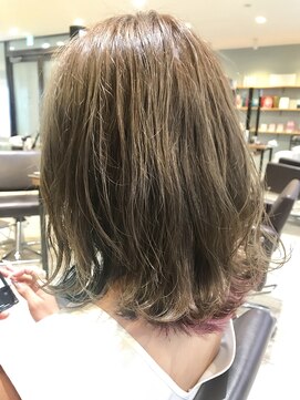 モードケイズ 西宮(MODE K's) 西宮/ハイライト/インナーカラー/小顔/大人可愛/ピンクベージュ