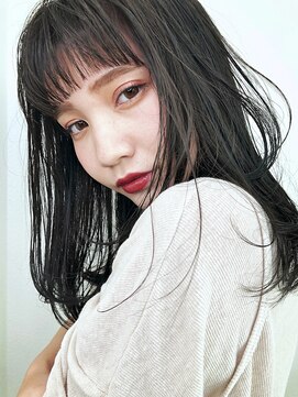 ジゼル(GiseL) 【GiseL】潤ツヤカーキブラックストレート