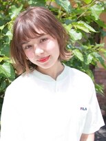 ルティア 池袋(Lutia)&nbsp;アッシュベージュ×ミニボブ