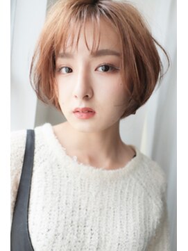 マックスビューティーギンザ(MAXBEAUTY GINZA)　 ショートボブメルティカラーシースルーバング【銀座/銀座駅】