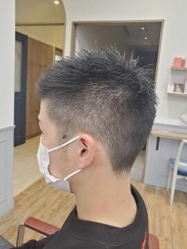 グランシュ 青葉台店(GranCieux) メンズリーゼントベリーショート☆