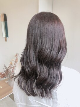 モッズヘア 仙台長町店(mod's hair) 《赤川》透明感　暗髪カラー　パープルアッシュ