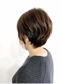 クセを活かしたショートスタイル30代/40代