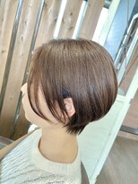 ヘアストーリー リズム(hair story r ism) 【くびれショートボブ】30代40代50代