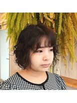 アクセヘアー 町田(acce hair)&nbsp;ショートボブウェーブパーマ