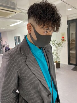 レフ(LEF) 【オダオススメ！】ミドルフェードスペインカール