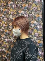 ヘアブランド椿 20代30代大人気ウルフ×ピンク