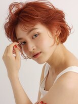 ミスト(mist)&nbsp;〔mist〕ダブルカラー/ショートヘア/オレンジ/金沢文庫/金沢八景