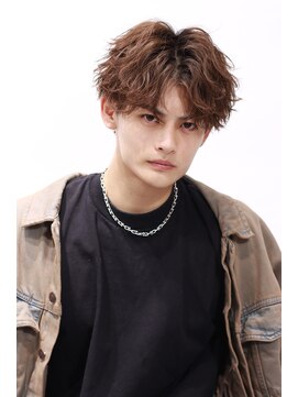 リップスヘアー 梅田アネックス(LIPPS hair) 波巻きショートセンターパート