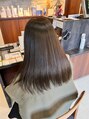 アーティス ヘア デザイン(Artis hair design) シークレットカラー。ダメージ少なめ、艶感強め