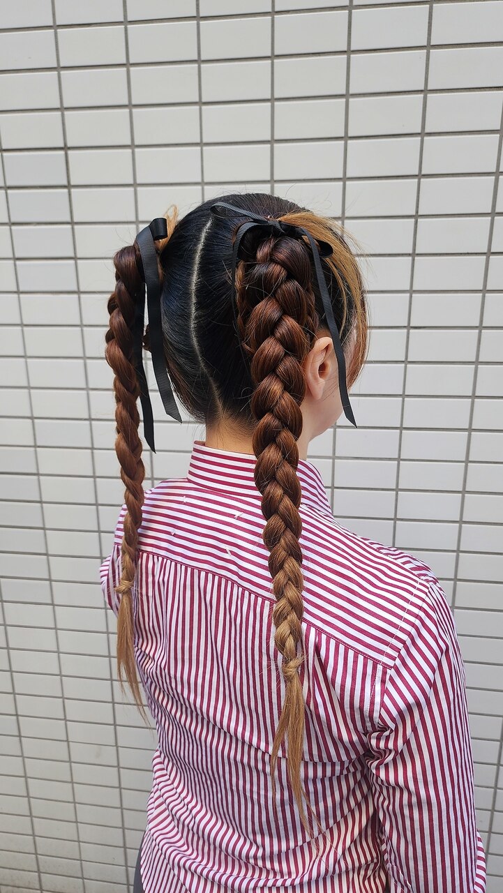 2026年夏】おさげの髪型・ヘアアレンジ｜人気順｜5ページ目
