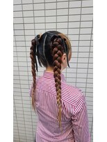 オックスフォード(OXFORD)&nbsp;ツインおさげ