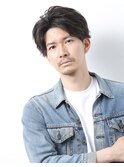 『lien.自由が丘　メンズ』　メンズかきあげパーマ　担当西村