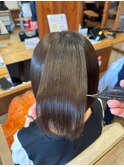 他ではできない髪質改善ストレート