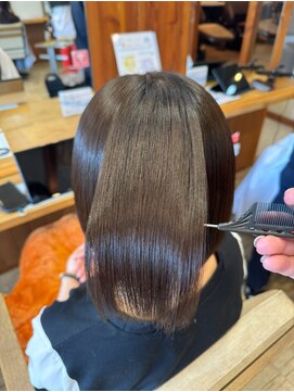 ジル フラン 吉田店(JILL franc) 他ではできない髪質改善ストレート