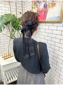 ＊THE  RIRE.  結婚式お呼ばれヘア×シニヨンアレンジ＊