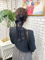 リール(THE RIRE.)&nbsp;＊THE  RIRE.  結婚式お呼ばれヘア×シニヨンアレンジ＊