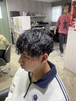 ミオ(Mio) 滋賀/南草津/メンズ美容室/波巻きツイストスパイラルパーマ