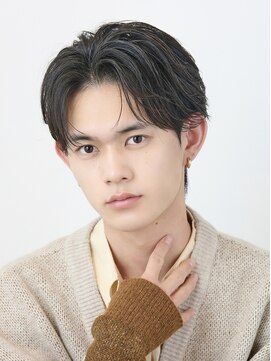 オーシャントーキョー サニー 原宿(OCEAN TOKYO Sunny) フェザーパーマセンターパート韓国ダウンパーマニュアンスパーマ