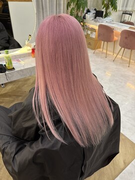 リアン 上尾店(Rien) 韓国風 レイヤーカット[ホワイトベージュライトブルー]上尾/韓国