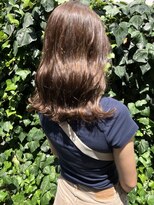 コルル 渋谷(COLULU)&nbsp;【オリーブカラー】渋谷/ヘアセット/学割U24/ヘイリーボブ/眉毛