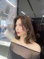 キング(K!ng)&nbsp;縮毛矯正髪質改善ハイライトレイヤーカット枚方美容室エクステ