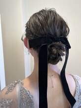 まとめ髪アレンジ　　　［横浜駅/アレンジ/着付け/お呼ばれ/ヘアセット/卒業式/成人式/結婚式/横浜］