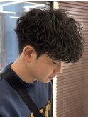 x/Men’s/フェザーパーマ/サーフカール/ニュアンスデザイン