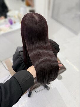 ハピネス 梅田茶屋町店(HAPPINESS) 韓国風/レイヤーカット/顔周り/顔まわり/髪質改善/ベージュ