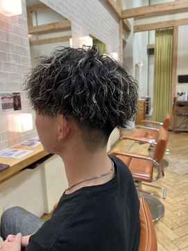 りんごの木 稲田店 メンズパーマ