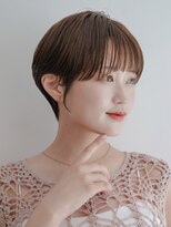 カライングドゥ(ing deux)&nbsp;大人ショートボブ丸みショートカットマッシュショート前髪あり
