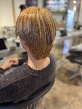 スティル ヘアアンドアイラッシュ(STILL hair&eyelash) 【西塔】ブリーチ一回で金髪
